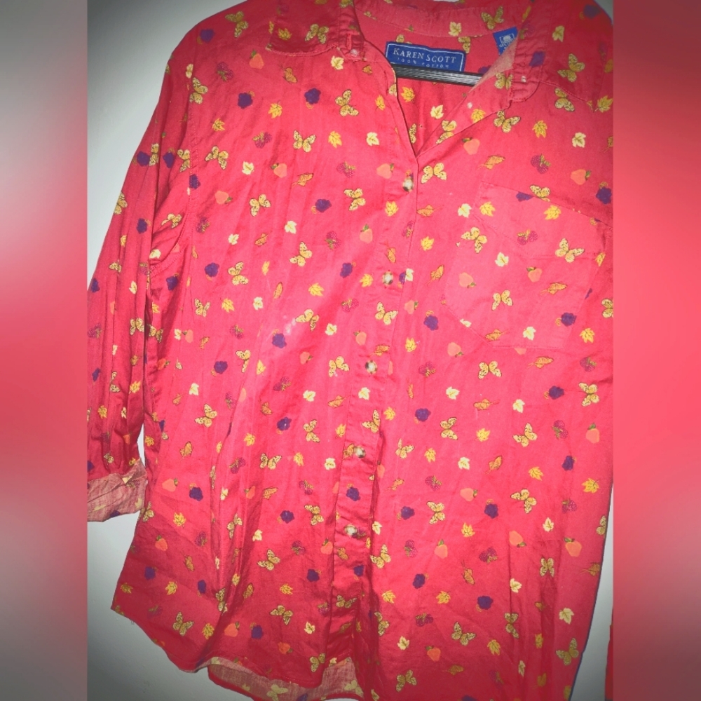 Karen Scott Button Up